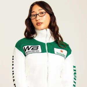 WMNS OFF-SEASON KNIT ZIP UP JACKET